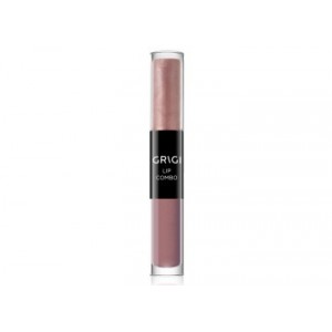 Дълготрайно течно червило мат и гланц 2 в 1 GRIGI LIP COMBO mat Lipstick No 02 NUNE MAUVE PINK