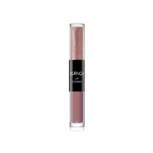 Дълготрайно течно червило мат и гланц  2 в 1 GRIGI LIP COMBO mat Lipstick No 02 NUNE MAUVE PINK