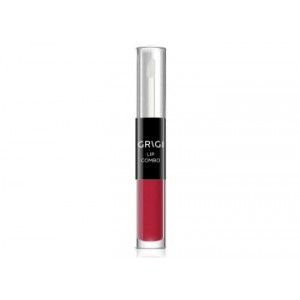 Дълготрайно течно червило мат и гланц 2 в 1 GRIGI LIP COMBO mat Lipstick No 05 RED FIRE