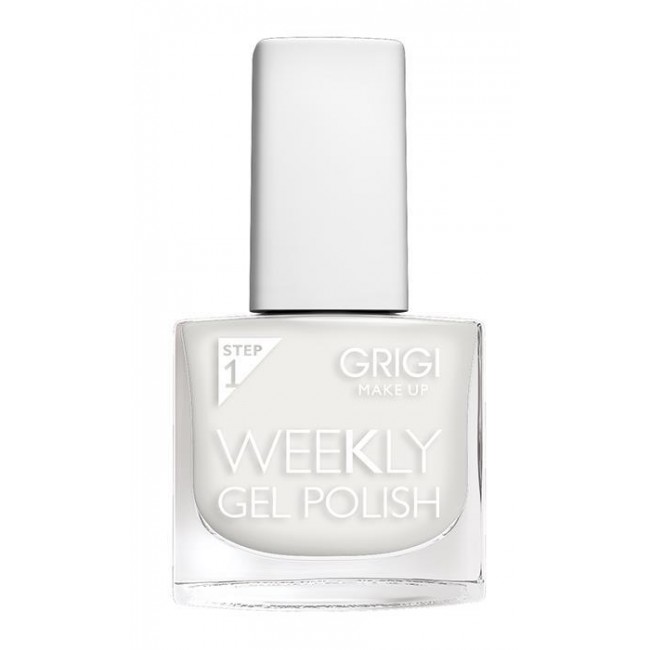 Гел лак за нокти без печене - Grigi weekly 501 french white