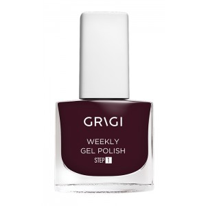 Гел лак за нокти без печене - Grigi weekly 633 dark red brown