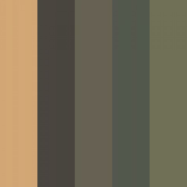 Pro palette метални сенки за очи 5 цвята - 507 | GRIGI