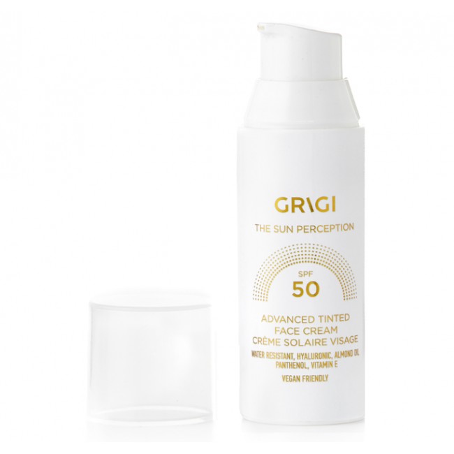 Sun perception тониран крем за лице spf 50 | GRIGI