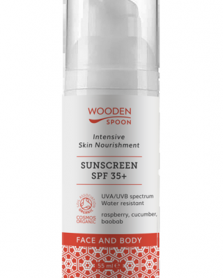  Слънцезащитен крем SPF 35+лице и тяло 50 ml  | WoodenSpoon